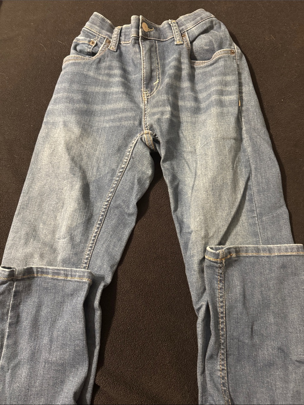 Levi's Light Blue Kids Straight Leg Jeans